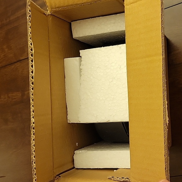 Vintage Style Black Table Clock New In Box - Picture 8 of 16